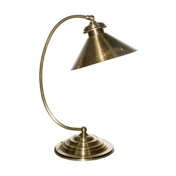 Настольная лампа Фабрика Світла Конус 1x60 Вт E27 латунь ННБ 56-1х60-514 