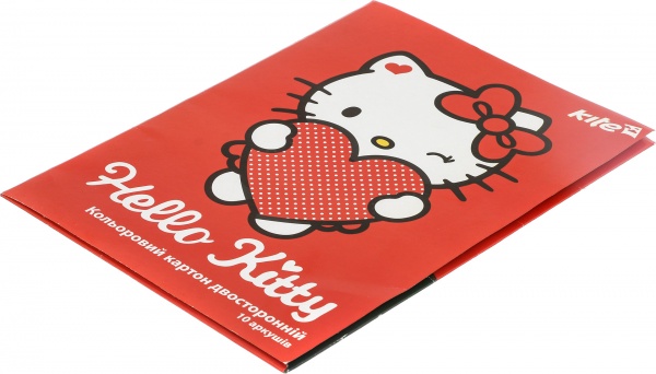 Картон цветной двухсторонний А4 Hello Kitty KITE