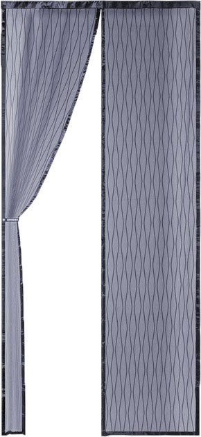 Сітка москітна Fabrika для дверей на магнітах 2000х920 мм графіт