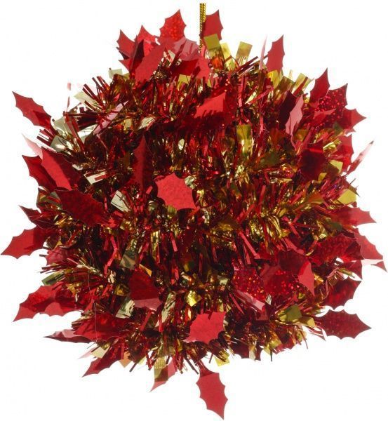 Декорація новорічна Куля пухнаста W20-G8247/6