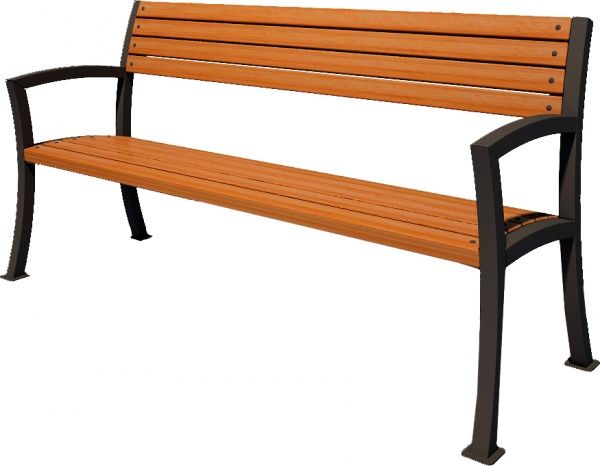 Лавка паркова Хвиля LP002 1,7 м 