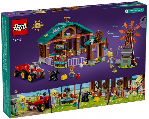 Конструктор LEGO Friends Приют для сельскохозяйственных животных 42617