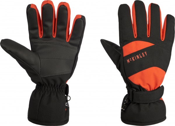 Рукавички McKinley Valentino II ux 268034-911057 р. 9,5 чорно-червоний