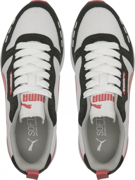 Кроссовки Puma R78 Jr 37361615 р.UK 4 бело-коралловый