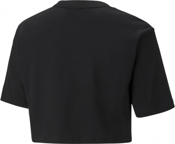 Футболка Puma CLASSICS GRL TEE G 67032101 р.140 черный