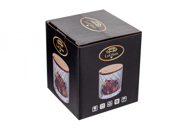 Емкость для хранения с бамбуковой крышкой 10,5 см 355-272 Lefard