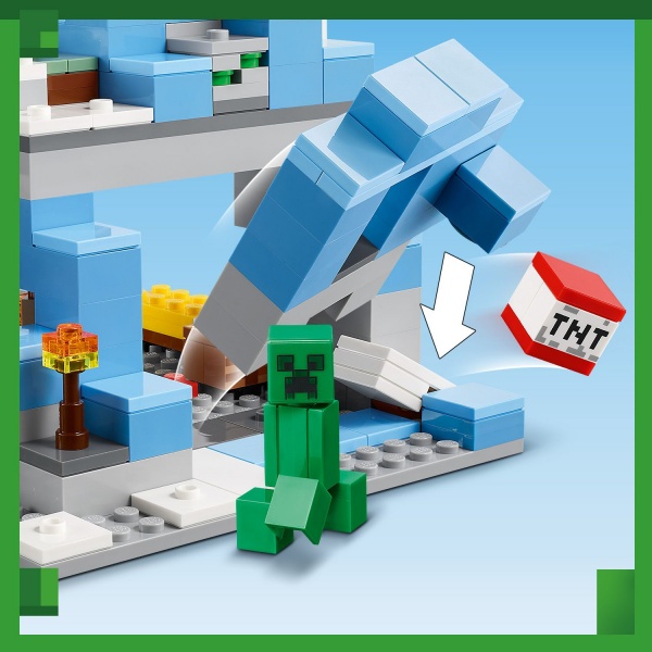 Конструктор LEGO Minecraft Замерзлі верхівки 21243