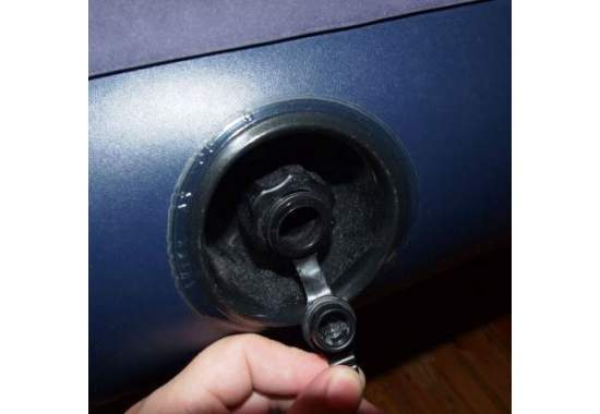 Кровать надувная Intex 191x137 см синий 64758