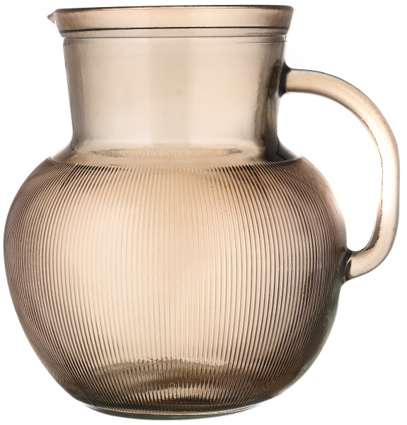 Кувшин Ribbed 2,3 л корица стекло San Miguel