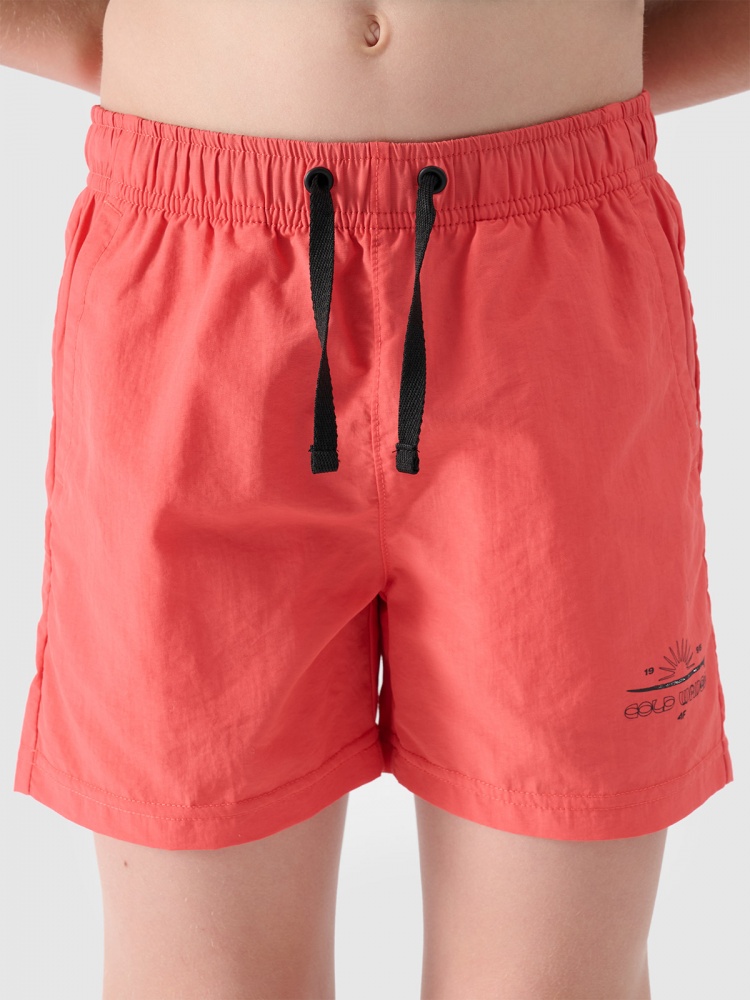 Шорти 4F BOARD SHORTS M117 4FJWSS25UBDSM117-63S р. 158/164 червоний