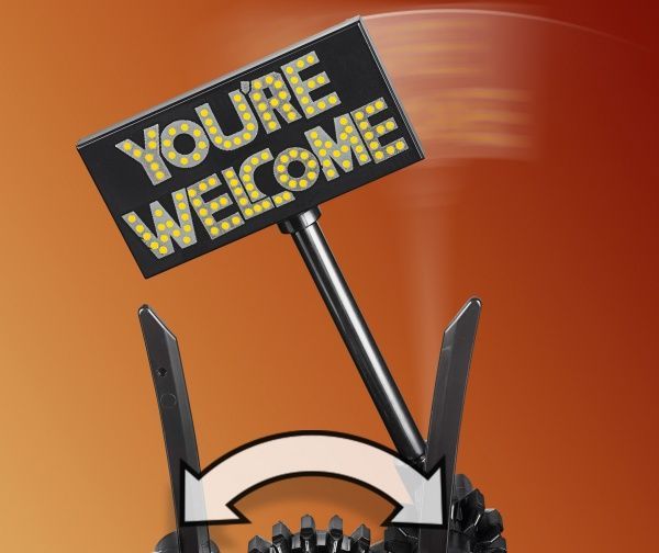 Конструктор LEGO Movie Бойовий Бетмен і Залізна борода 70836