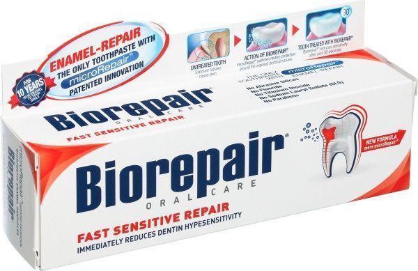 Зубная паста Biorepair Быстрое избавление от чувствительности 75 мл