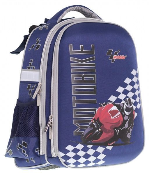 Ранец школьный CLASS SchoolCase Черепашка Motobike 39x28x21 см 9909