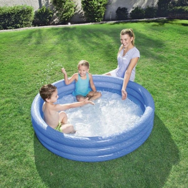Бассейн Intex BW 51026 детский круглый, 152Х30 см, синий