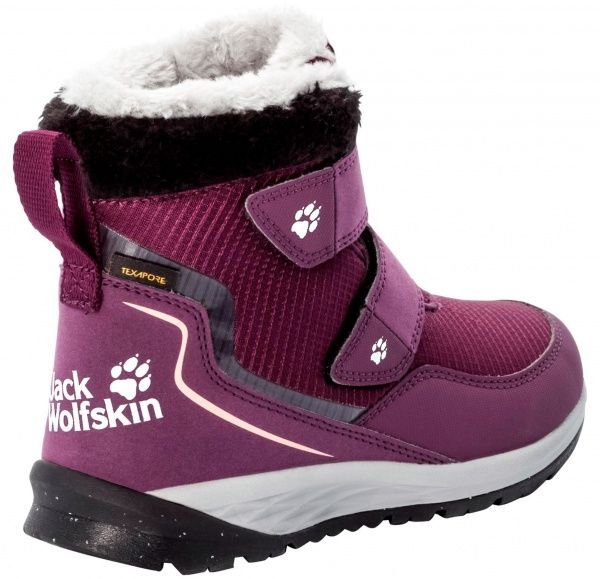 Черевики Jack Wolfskin POLAR WOLF TEXAPORE MID VC K 4036172-2845 р. EUR 33 темно-рожевий
