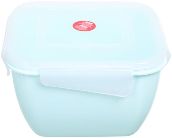 Контейнер Фієста 1.5 л квадратний салатовий Алеана