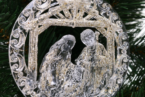 Підвіска декорована P.&C. Creative Вертеп 11 см в асортименті F21540264/265