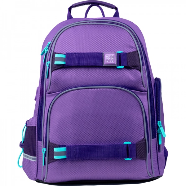 Рюкзак школьный KITE (пенал + сумка) WK 702 фиолетовый 48287