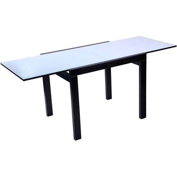 Стол обеденный Домино венге/белый 