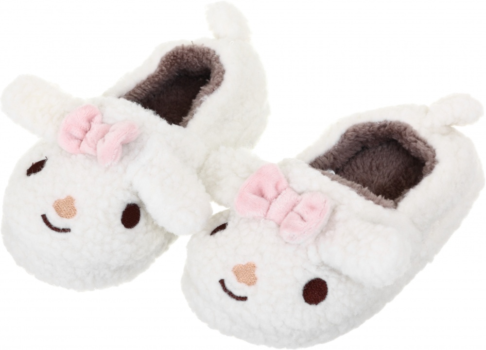 Тапочки для девочек HW с аркой Овечка р.24-25 белый NULL