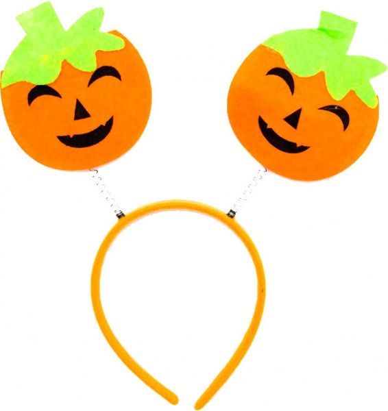 Обруч карнавальний Хелловін помаранчевий 513290 