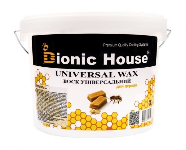 Віск Bionic House Universal Wax глибокий мат 1 л