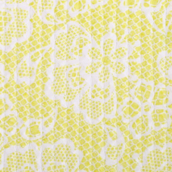 Полотенце вафельное 45x60 см желтый 