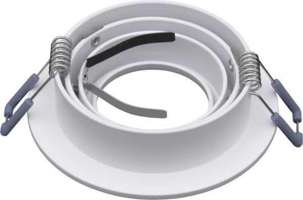 Светильник точечный Hopfen 50 Вт GU5.3 белый ALUM 1701 WH 