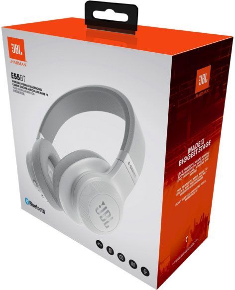 Гарнитура JBL® E55BT white 