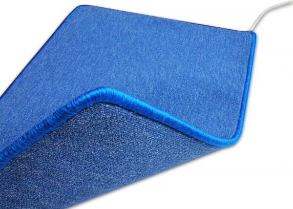 Коврик Solray с подогревом 530x830 мм синий 88 Вт