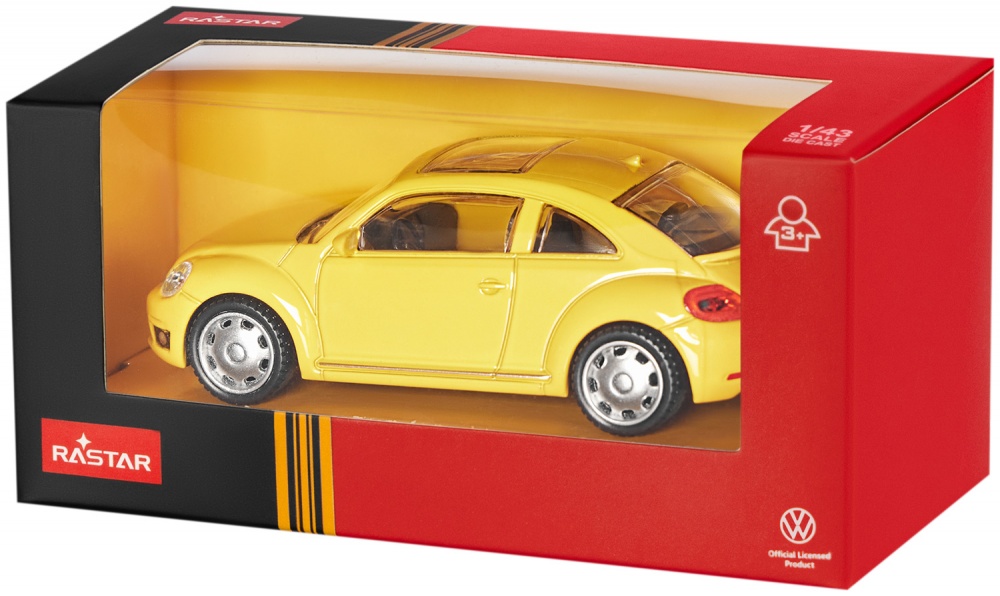 Автомодель Rastar 1:43 Volkswagen Beetle 454.01.29