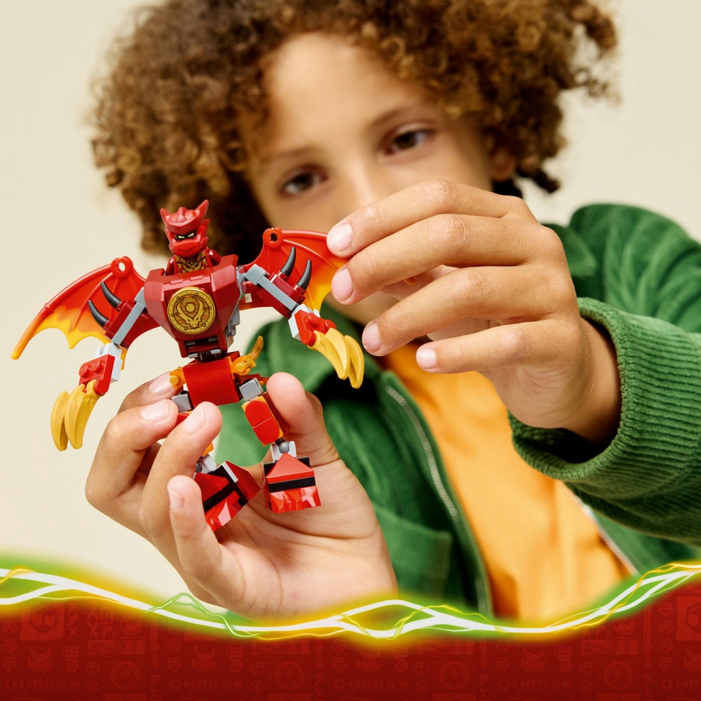 Конструктор LEGO NINJAGO Боевой набор работа Дракона Кая 71851