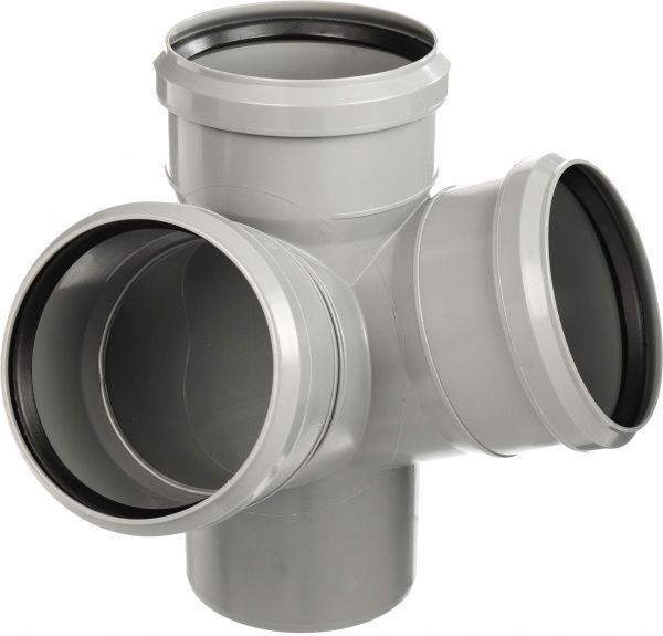 Хрестовина Valsir ПП d110x110х110x67° HTED