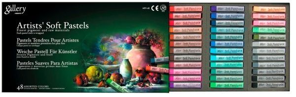 Пастель суха професійна, м'яка Mungyo 94100616 48 кольорів