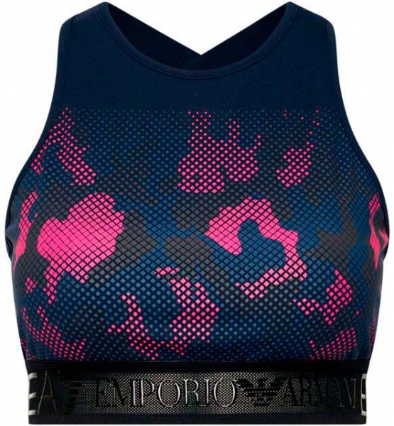 Бра EA7 JERSEY SPORT BRA 6HTH52-TJ8GZ-2541 р.XS синій
