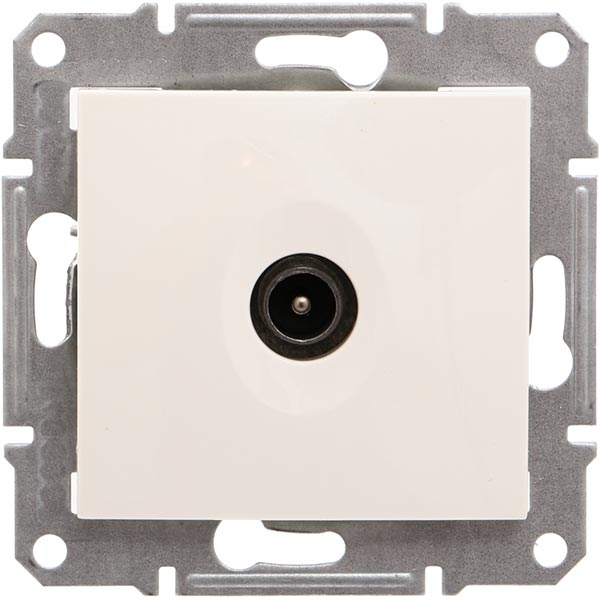 Розетка TV оконечная Schneider Electric Sedna кремовый