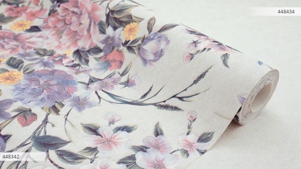 Шпалери вінілові на флізеліновій основі Sintra Flora 448342 1,06x10,05 м 