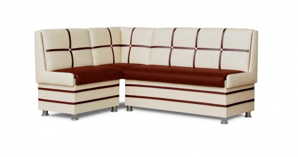 Уголок кухонный Україна Сицилия 1,21х1,81 бежевый коричневый 