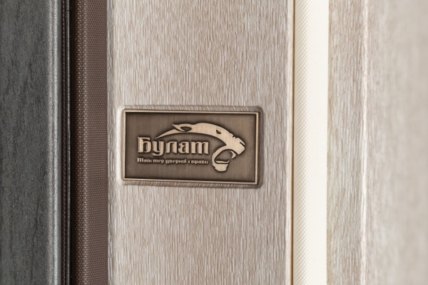 Дверь входная Булат Термо House-705 антрацит / дуб полярный 2050x950 мм левая