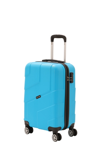 Чемодан 42 л голубой MCS V358 на 4 колесах S 20