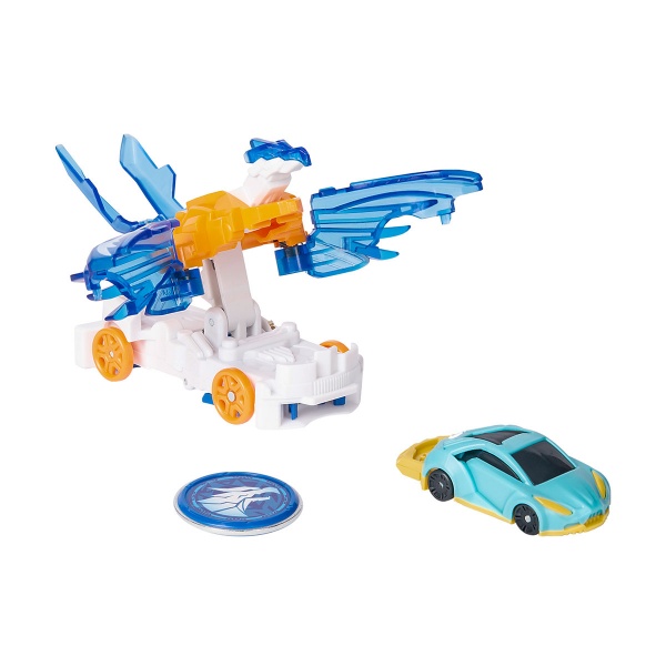 Машинка-трансформер Screechers Wild S4 L1 Еірстрайк Ігл 1:32 EU685101