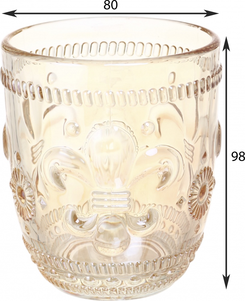 Склянка низька Maxmark Model Amber 320 мл 1 шт.