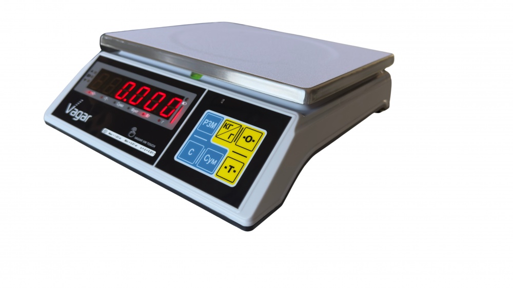 Весы фасовочные VAGAR VW TOUCH (6/15/30, LED)