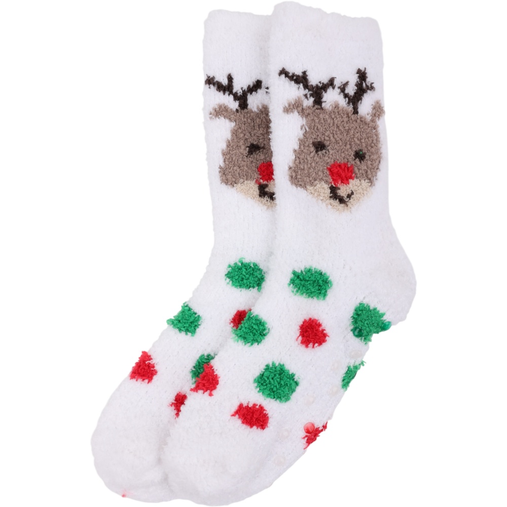 Шкарпетки жіночі La Nuit Home Олень р.one size білий 1 шт.