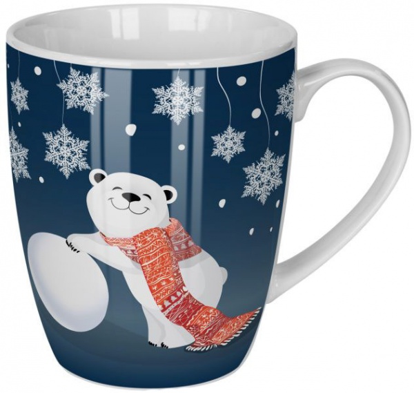 Чашка White Bear 360 мл 21-279-033 Keramia