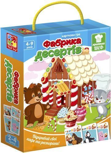 Гра карткова Vladi Toys Фабрика десертів VT2308-02