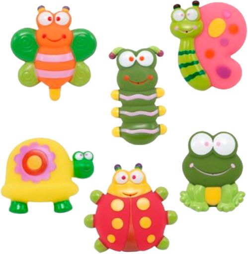 Игровой набор для ванной Baby Team Садовые друзья 6 шт