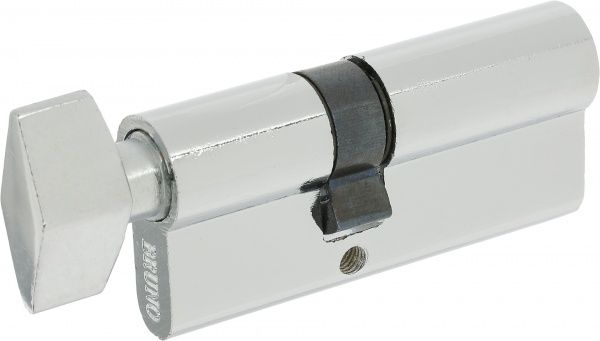 Цилиндр Bruno 40x30 ключ-вороток 70 мм хром