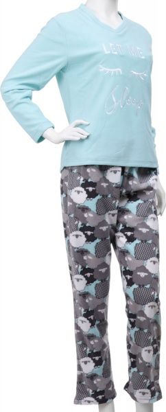 Костюм домашний женский La Nuit Blue Sheeps р. XS голубой 