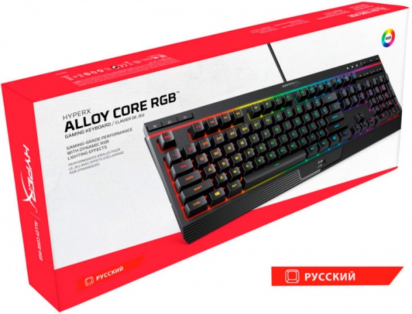 Клавіатура HyperX Alloy Core RGB (HX-KB5ME2-RU) 